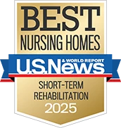 Best Nursing Homes Award for 2025 - Short Term Rehabilitation